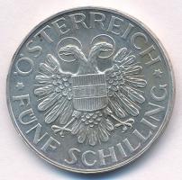 Ausztria 1934. 5Sch Ag "Mariazelli Madonna" T:2 
Austria 1934. 5 Schilling Ag "Madon...