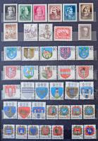 Csehszlovákia postatiszta gyűjtemény 12 lapos A4-es berakóban, de a bélyegek nagy része betapadt a berakóba / most of the stamps sticked on the pages