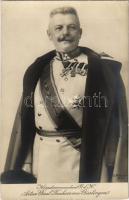 Korpskommandant G.d.K. Artur Giesl Freiherr von Gieslingen / WWI Austro-Hungarian K.u.K. military, Arthur Giesl Cavalry General. Phot. C. Pietzner Wien 1914.