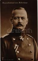 Generalleutnant von Falkenhayn / WWI German military, Erich von Falkenhayn, Chief of the German General Staff. Phot. Albert Meyer Berlin N.P.G. 5030.