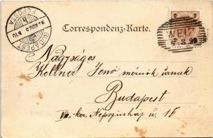 1899 Weizklamm (Steiermark), road. Deutsch's Postkartenverlag 916. (EK)