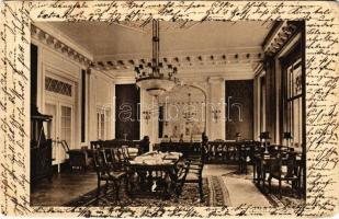 1916 Karlovy Vary, Karlsbad; Park-Hotel Pupp / hotel, interior (EM)