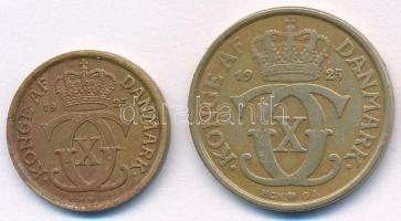 Dánia 1925.1/2K Al-Br + 1K Al-Br T:2,2-
Denmark 1925 1/2 Krone Al-Br + 1 Krone Al-Br C:XF,VF Krause...