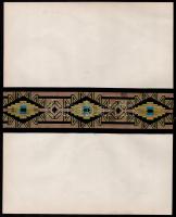 1897 Turóc vármegye térképe, tervezte: Gönczy Pál, kiadja: Posner Károly Lajos és Fia, hátoldalon a ...