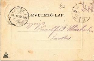 1904 Újvidék, Neusatz, Novi Sad; Római katolikus templom. Herger Ágoston levelezőlap kiadóhivatalábó...