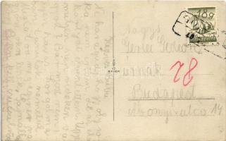 1928 Goisern, Winter. Karl Zechel Fotograf photo