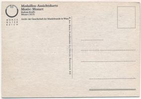 Ausztria DN "Wolfgang Amadeus Mozart" Br emlékérem az Osztrák Pénzverő által kibocsátott k...