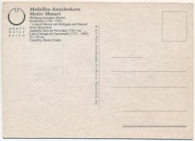 Ausztria DN "Wolfgang Amadeus Mozart" Br emlékérem az Osztrák Pénzverő által kibocsátott k...