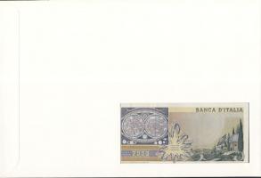Olaszország 1983. 2000L dekoratív, bankjegyes, bélyeges borítékon "Vatikán-II-János Pál pápa&qu...