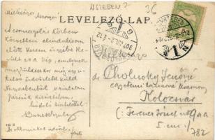 1907 Nagyszeben, Hermannstadt, Sibiu (?); photo