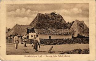 Sövényfalva, Zeunen, Cornesti (Ádámos, Adamus); Romänisches Dorf / Román falu / Romanian village (Rb)