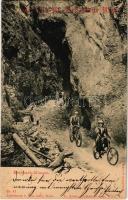 1899 Rossbachklamm, Rossbach-Klamm; Hainfeld bicycle club trip
