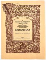 1930 "Virágos Budapest, virágos Magyarország" - a tavaszi virágkiállítás emlékalbuma, hajtott, 12p