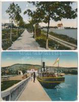 Révfülöp - 2 db régi képeslap / 2 pre-1945 postcards