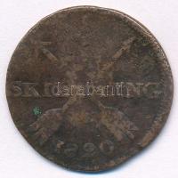 Svédország 1820. 1s Cu "XIV. Károly János" T:3 
Sweden 1820. 1 Skilling Cu "Carl XIV...