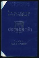 1979 Izraeli útlevél, román bejegyzéssel / Israeli passport