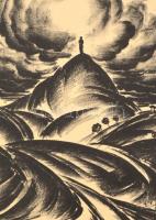 Ruzicskay György (1896-1993): Illusztráció a Szerelemkeresőből. Algrafia, papír, jelzett az algrafiá...