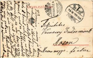 1910 Eger, színház. W.L. (?) 705. (EK)