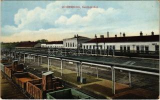Breclav, Lundenburg; Nordbahnhof / railway station, wagons (EK)