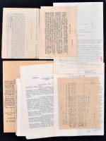 1942-1948 Vadászati iratok: Festetics gróf vadászati bérleti jog bérbadása, magasles építés, stb.