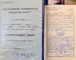 Doboznyi vegyes irat, igazolvány, nyomtatvány, stb