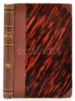 Bisson, Alexandre: Az államtitkár úr. Bp., 1894, Vass József Könyvkereskedése. Félvászon kötés, kiss...