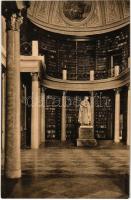 Pannonhalma, Apátsági könyvtár, belső. W. R. felvétele