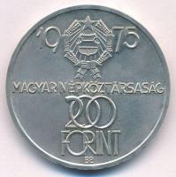 1975. 200Ft Ag "Felszabadulás" T:BU 
Adamo EM46