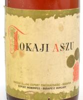 1959 3 puttonyos Tokaji Aszú, dugó kissé benyomódva, egy része elpárolgott, 0,5 l