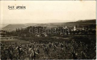 1935 Sály, látkép, templomok. photo (EK)