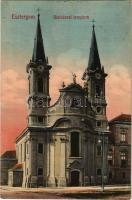 1915 Esztergom, Vízivárosi templom. Tatarek József kiadása