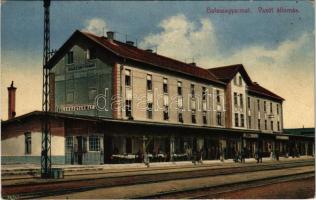 1928 Balassagyarmat, vasútállomás. Székely kiadása