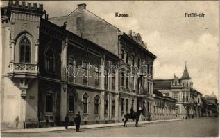 1908 Kassa, Kosice; Petőfi tér / square (EK)