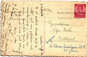 1938 Maribor, Marburg an der Drau; Mariborski Teden 20 Let Jugoslavije / Maribor Week, decorated str...