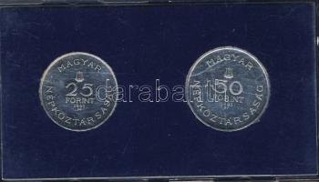 1961. 25Ft Ag + 50Ft Ag "Bartók Béla" T:P Eredeti plasztiktokban!