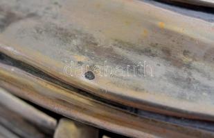 Ezüst(Ag) virágos dobozka, jelzett, 12×7,5×11 cm, nettó: 159,2 g