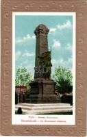 Ruse, Rousse, Russe, Roustchouk, Rustschuk; Le Monument militaire / Bulgarian military monument. Edit. M. Kamermann. Art Nouveau Emb. frame (EK)