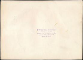 1930 Bp, A szervita téri Belvárosi Szent Anna-plébániatemplom 7-es Vilmos Huszárok emlékművének fela...