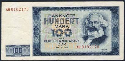 NDK 1964. 5M, 10M, 20M, 50M, 100M komplett sor variánsok nélkül T:II,III Összesen 5klf db!