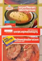 cca 1974-1976 24 db magyar és német mirelit termék kartondoboza, csomagolása győri és miskolci hűtőh...