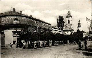 1963 Hajdúdorog, utca, templomok, üzlet. Képzőművészeti Alap Kiadóvállalat