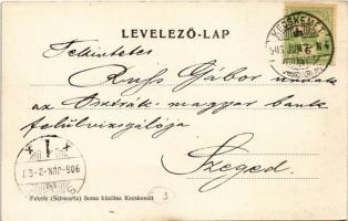 1906 Kecskemét, Leszámítoló Bank, Kocsis E. üzlete