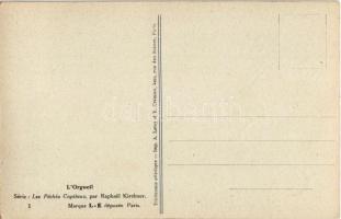 L'Orgueil. Serie Les Péchés Capitaux. Erotic nude lady art postcard. Imp. A. Leroy et R. Cremie...