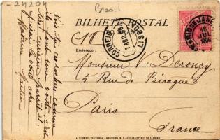 1906 Rio de Janeiro, Furnas de Agassis, Tijuca / cave. A. Ribeiro (EK)