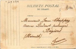 1906 Rio de Janeiro, Avenida Beira-mar, Botafogo / street view, promenade, coast. A. Ribeiro (EB)