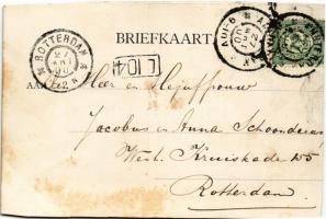 1900 De Slag op de Modderrivier / Battle of Modder River (Boer War), President Kruger humorous caric...