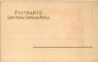 Flowers. Meissner & Buch Künstler-Postkarten Serie 1196. "Unter blühenden Blumen" lith...