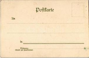 Flowers. Verlag von Wezel & Naumann Serie 30. No. 10. litho s: C. K