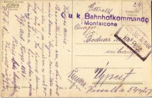 1918 Lady with dog. Italian art postcard. F. Polenghi Editore No. 10. s: E. Sacchetti + "K.u.K....