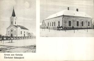 Gátalja church and school